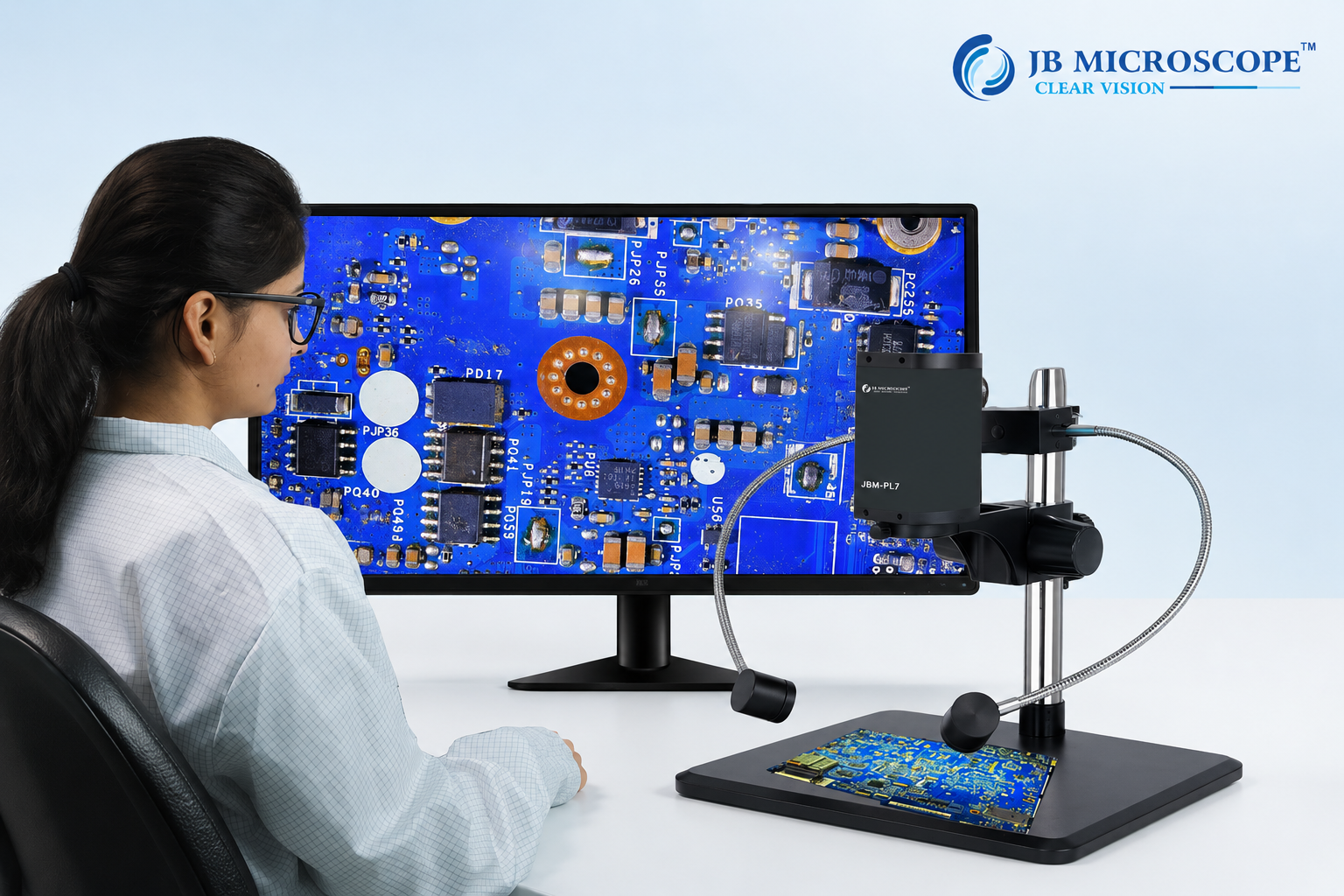 Digital 3D video Inspection Microscope manufacturer in India
