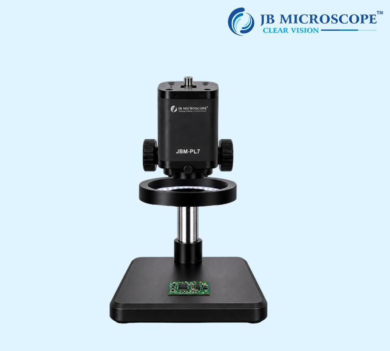 Auto Focus 28X HDMI 4K Microscope Camera JBM-PL7 view 2